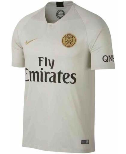 Nike Paris Saint-Germain Breathe Stadium  Sportshirt - Maat S  - Mannen - wit/zwart/goud