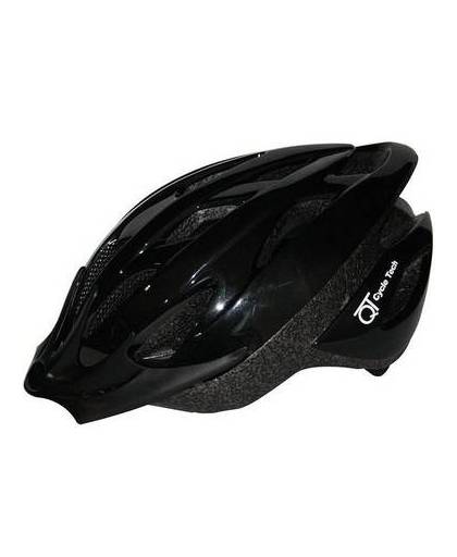 Cycle tech fietshelm pearl zwart 54/58 cm