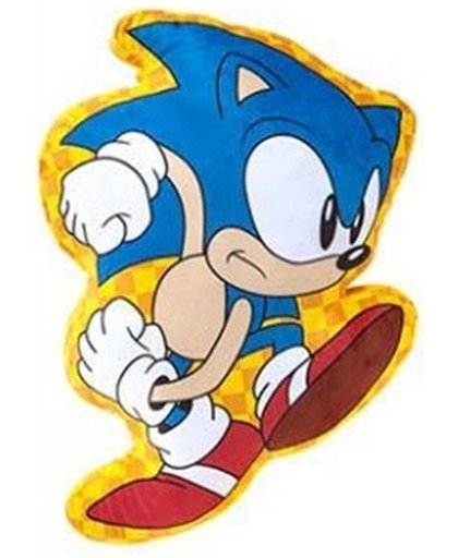 Sonic Classic Kussen The Hedgehog Kussen 50 X 35 Cm Geel/blauw