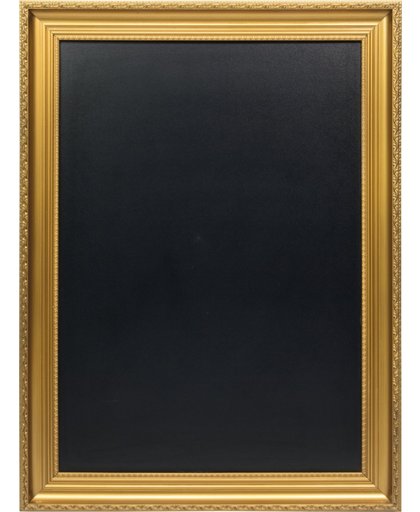 Wandkrijtbord Goud - 75x150 cm
