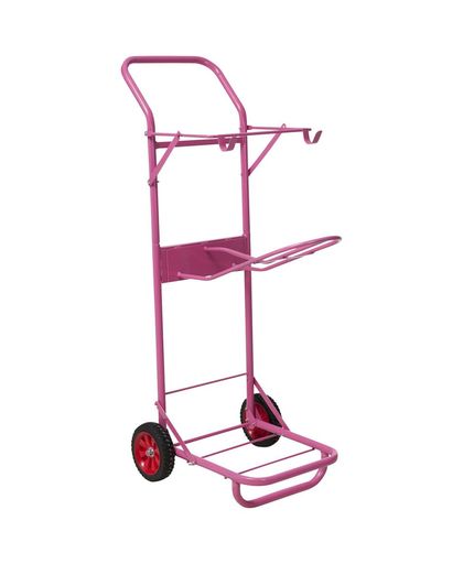 HIPPO-TONIC Tack Trolley Pink 704229013