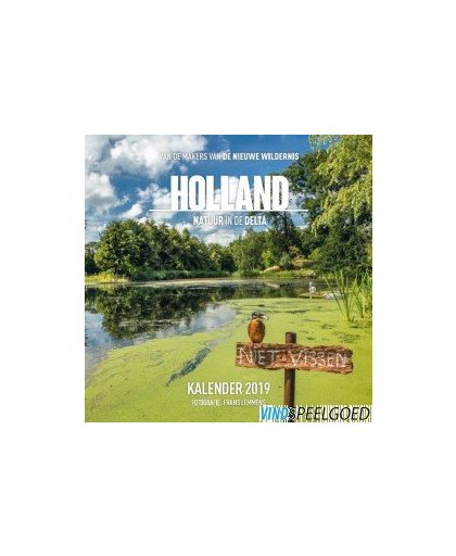 Kalender Holland Natuur In Delta 2019: 30x30 cm