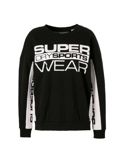 Superdry Sportswear Street Crew Neck Sweater Black