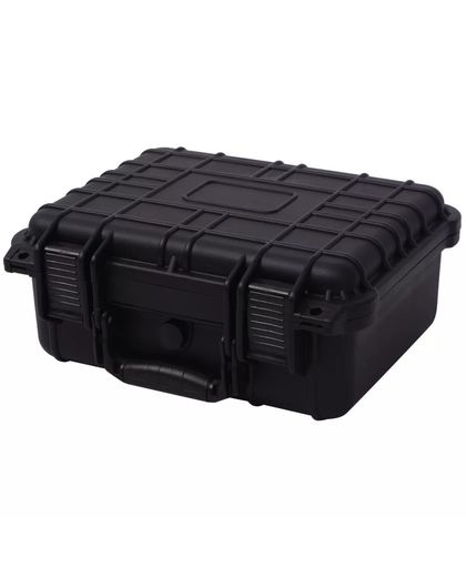 vidaXL Beschermende materiaalkoffer 35x29.5x15 cm zwart