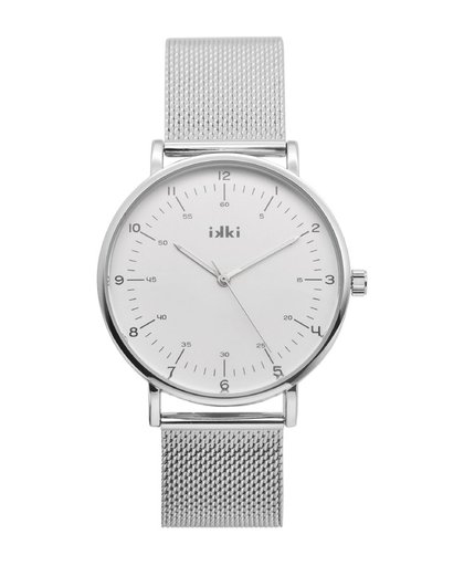 IKKI-Horloges-Watch Kenza Silver-Zilver