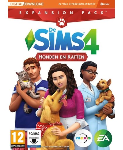 De Sims 4: Honden en Katten (Add-On) (Code in a Box)