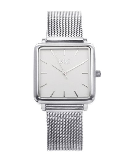 IKKI-Horloges-Watch Tenzin Silver-Zilver