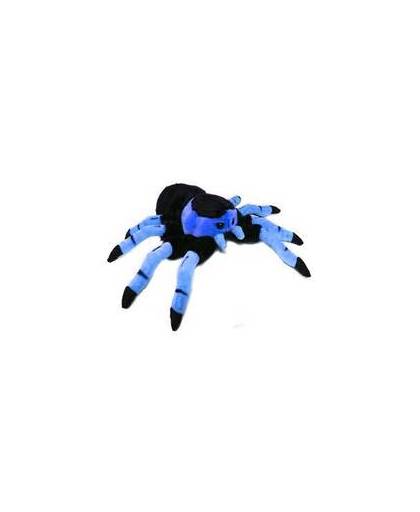 Tarantula knuffel blauw 22 cm