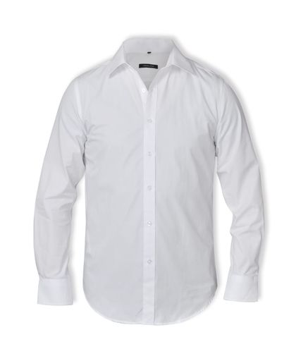 Overhemd heren (maat XL / wit)