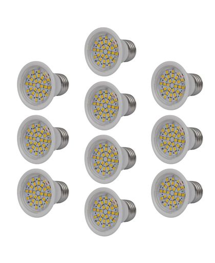 LED spots wit 3W E27 warm wit (10 stuks)