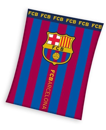 Plaid barcelona logo: 110x140 cm