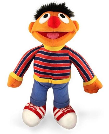 Sesamstraat Sesamstraat handpop knuffel Ernie