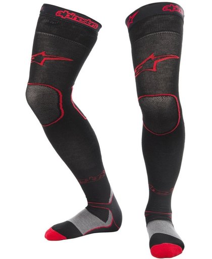 Alpinestars MX Long Socks Black/Red-L/XL