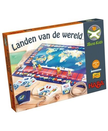 Spel - Terra Kids - Landen van de Wereld (Duitse verpakking met Nederlandse handleiding)