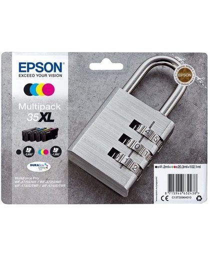 Epson Multipack 4-colours 35XL DURABrite Ultra Ink inktcartridge