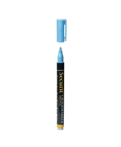 Blauwe krijtstift ronde punt 1-2 mm Blauw