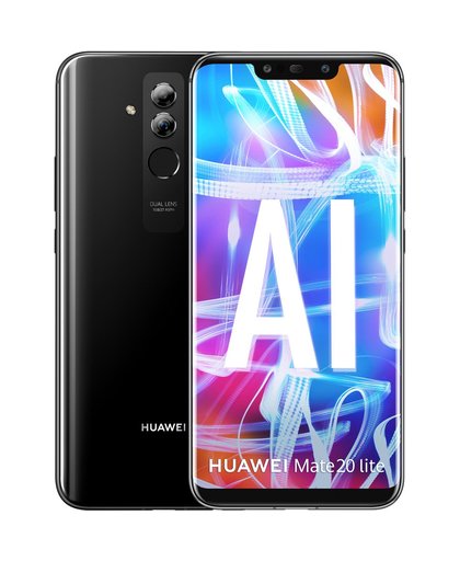 HUAWEI Mate 20 lite Smartphone 64 GB 6.3 inch (16 cm) Dual-SIM Android 8.1 Oreo 20 Mpix, 2 Mpix Zwart