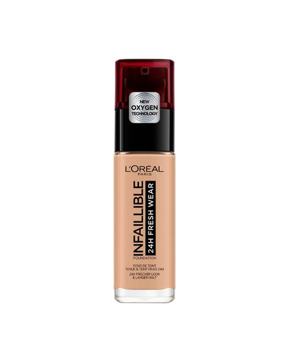 L'Oreal Infallible 24H Stay Fresh Foundation Spf18 #235 Honey Inter 30 Ml - 10% code TOGETHER10 - Zonnemake-up