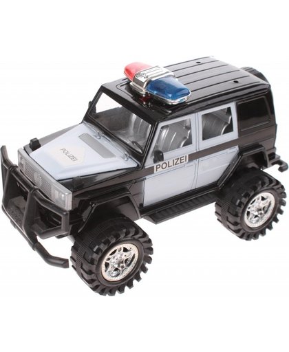Gearbox politieauto zwart 27,5 cm