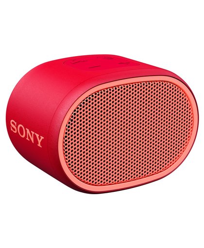 Sony SRS-XB01 Mono portable speaker Rood