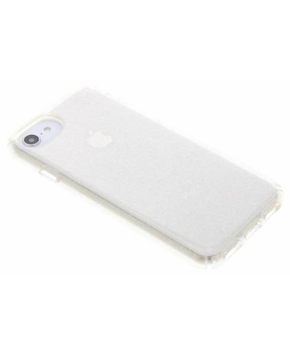 Speck Presidio Gold Glitter Hoesje Apple iPhone 8 Transparant