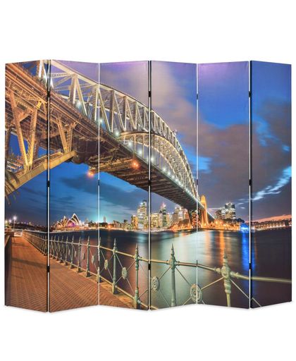 Kamerverdeler inklapbaar Sydney Harbour Bridge 228x170 cm