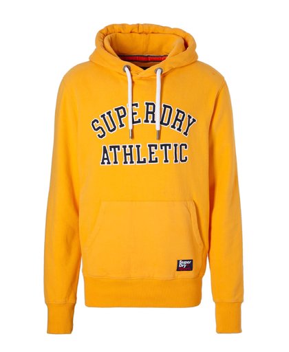 Superdry Academy Sport Applique Hoodie Yellow