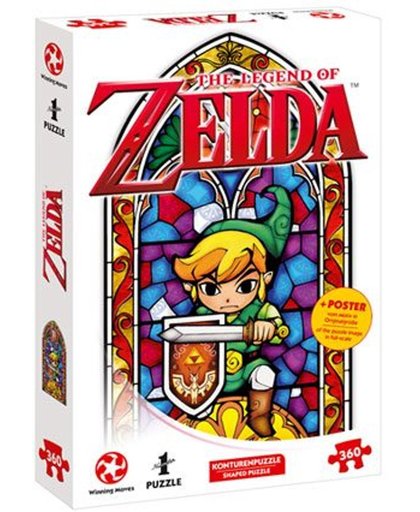 winning moves The Legend of Zelda Link - The Hero of Hyrule Puzzel (360 stukjes)
