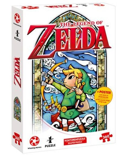 winning moves The Legend of Zelda - Link Hero&#39;s Bow Puzzel (360 stukjes)