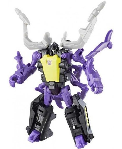 Hasbro transformer Power Primes Skrapnel jongens paars 10 cm