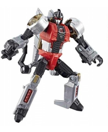Hasbro transformer Power Primes Slash jongens zilver/rood 10 cm