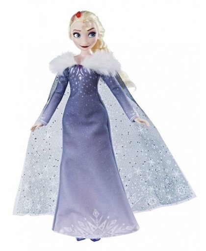 Hasbro Disney Frozen tienerpop Elsa meisjes 28 cm blauw/grijs