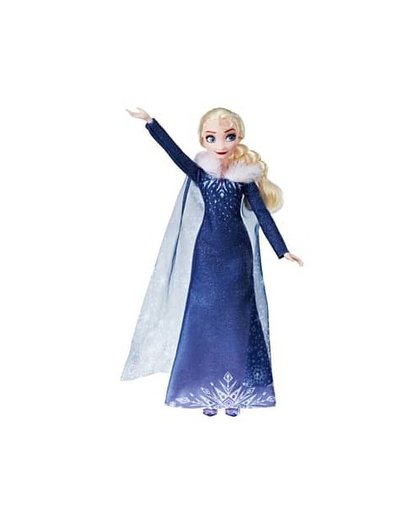 Hasbro Disney Frozen tienerpop Elsa 28 cm meisjes blauw