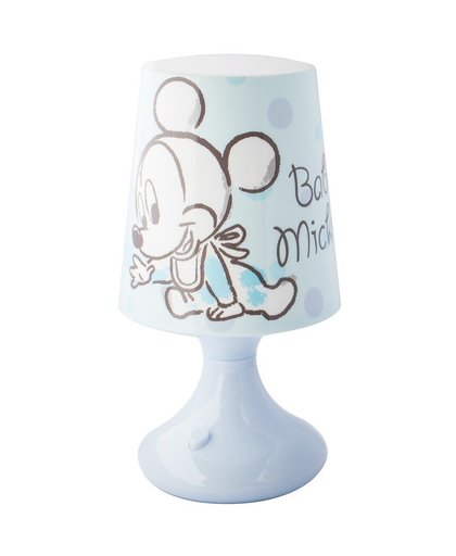 Disney Mickey/Donald nachtlampje 19 cm kleurwisselende LED lamp Multi