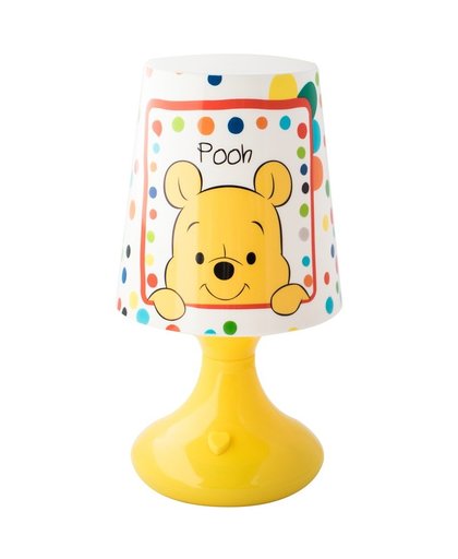Disney Winnie/Tijgetje nachtlampje 19 cm kleurwisselend LED lamp Multi