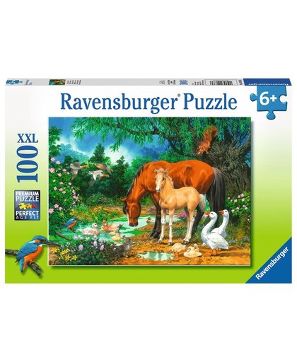 Ravensburger puzzel-Idylle bij de vijver