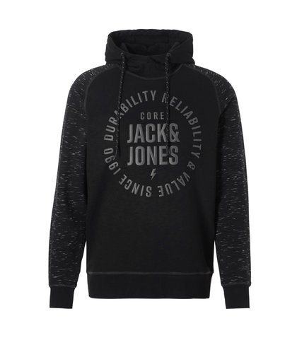 JACK & JONES Statement Sweatshirt Heren Zwart
