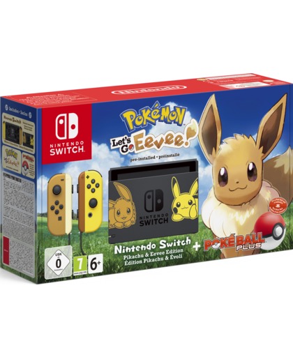 Nintendo Switch Pokemon Let's Go Eevee Bundle