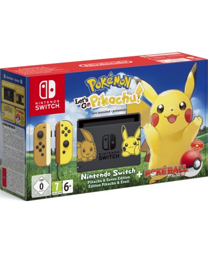Nintendo Switch Pokemon Let's Go Pikachu Bundle