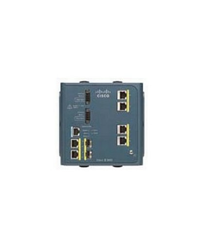 Cisco IE-3000-4TC Managed L2 Fast Ethernet (10/100) Blauw netwerk-switch