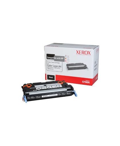 Xerox Zwarte toner cartridge. Gelijk aan HP Q7560A. Compatibel met HP Colour LaserJet 2700, Colour LaserJet 3000