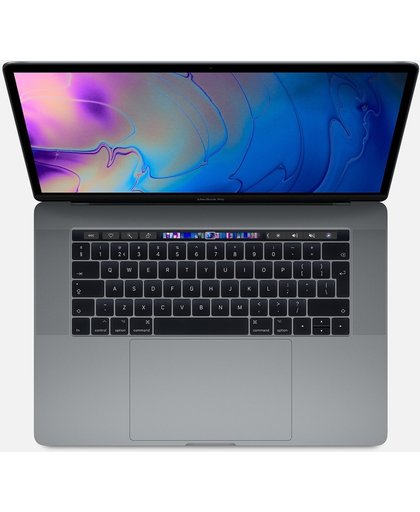 Apple MacBook Pro with Touch Bar - Core i7 2.2 GHz - Apple macOS Mojave 10.14 - 16 Go RAM - 256 Go SSD - 15.4  IPS 2880 x 1800 (WQXGA+) - Radeon Pro 555X / UHD Graphics 630 - Wi-Fi, Bluetooth - gris - kbd : AZERTY