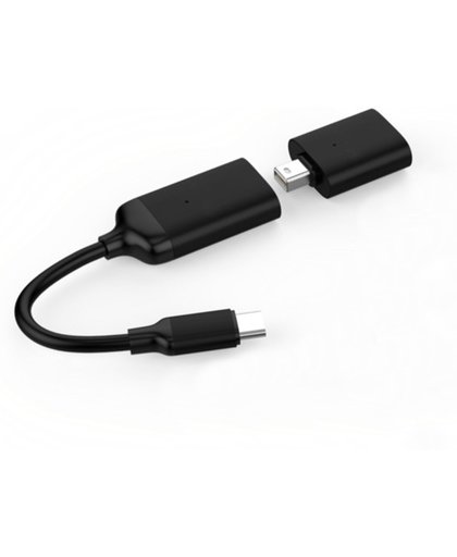 sanho HyperDrive adaptateur USB-C vers HDMI et mini DisplayPort 4K @ 60 Hz - Adaptateur