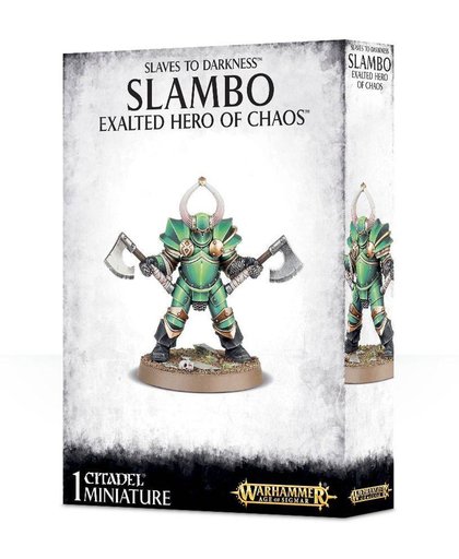 games workshop Age of Sigmar : Chaos - Slave to Darkness Slambo The Exalted Hero of Chaos