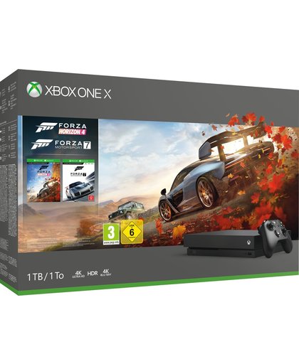 Microsoft Console Xbox One X Microsoft Xbox One X Forza Horizon 4 +Motorsport 7
