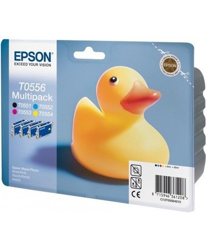 Epson Multipack 4-kleur T0556 inktcartridge
