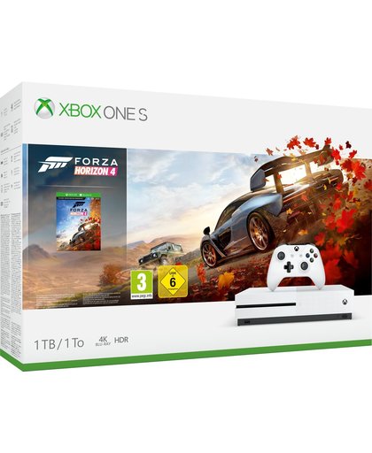 Microsoft Console Xbox One S Microsoft Xbox One S 1To Forza Horizon 4