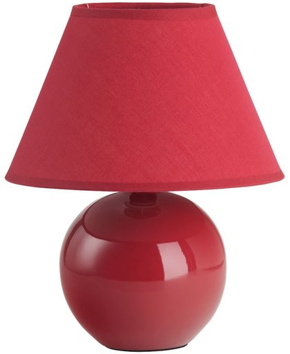 brilliant Lampe à poser PRIMO 1x40W E14 ROUGE - BRILLIANT - 61047_01