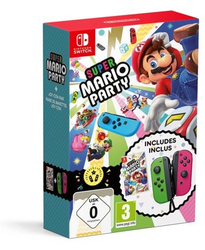 Nintendo Jeu Switch Nintendo Super Mario Party + Paire de Joy-con