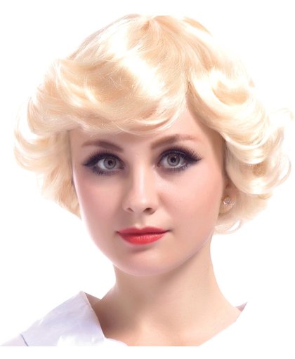 Perruque blonde vintage femme Taille Unique